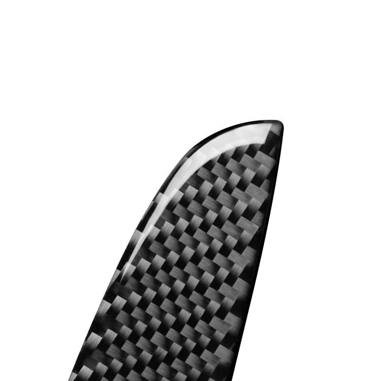 2 PCS / Set Carbon Fiber Car Light Eyebrow Decorative Sticker for Volkswagen Scirocco 2009-2016,Left and Right Drive Universal by buy2fix