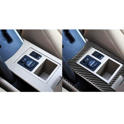 Carbon Fiber Car Handbrake Panel Decorative Sticker for Toyota Old RAV4 2006-2013,Left Drive by buy2fix