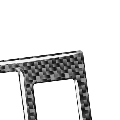 Carbon Fiber Car Rearview Mirror Adjustment Switch Frame Decorative Sticker for Toyota Old RAV4 2006-2013,Left Drive by buy2fix