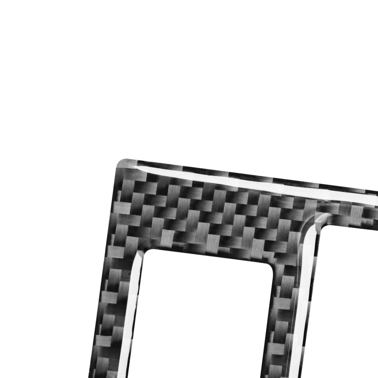 Carbon Fiber Car Rearview Mirror Adjustment Switch Frame Decorative Sticker for Toyota Old RAV4 2006-2013,Right Drive by buy2fix