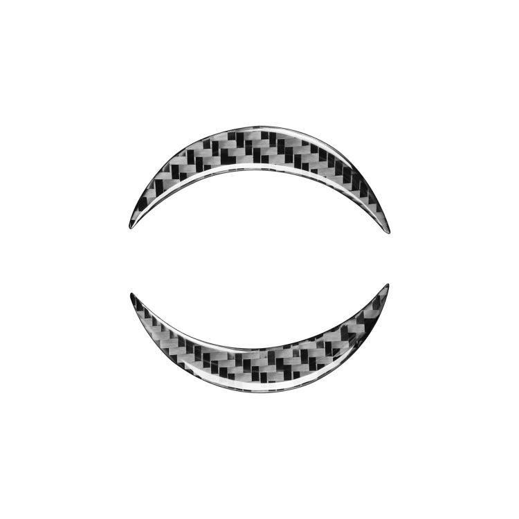 Carbon Fiber Car Steering Wheel Label Decorative Sticker for Toyota Old RAV4 2006-2013,Left and Right Drive Universal by buy2fix