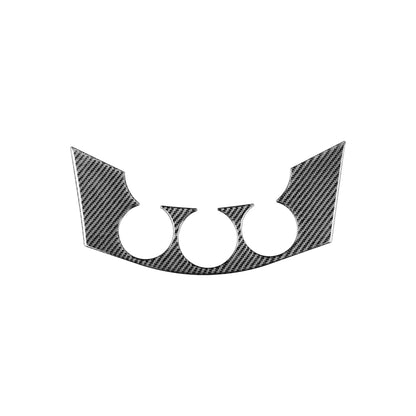 Carbon Fiber Car Central Control Switch Panel Decorative Sticker for Toyota Old RAV4 2006-2013,Left and Right Drive Universal by buy2fix