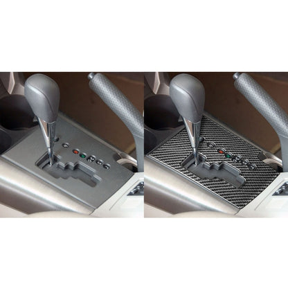 Carbon Fiber Car Gear Panel Decorative Sticker for Toyota Old RAV4 2006-2013,Right Drive by buy2fix