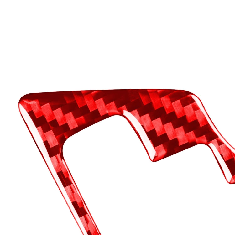 Carbon Fiber Car Gear Decorative Sticker for Toyota Corolla 2014-2018,Right Drive (Red) by buy2fix