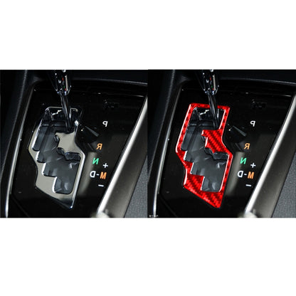Carbon Fiber Car Gear Decorative Sticker for Toyota Corolla 2014-2018,Right Drive (Red) by buy2fix