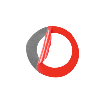 Carbon Fiber Car Ignition Key Ring Decorative Sticker for Toyota Corolla 2014-2018,Left and Right Drive Universal (Red) by buy2fix