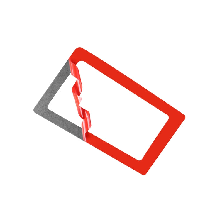 2 PCS / Set Carbon Fiber Car Dashboard Air Outlet Decorative Sticker for Toyota Corolla 2014-2018,Left and Right Drive Universal (Red) by buy2fix