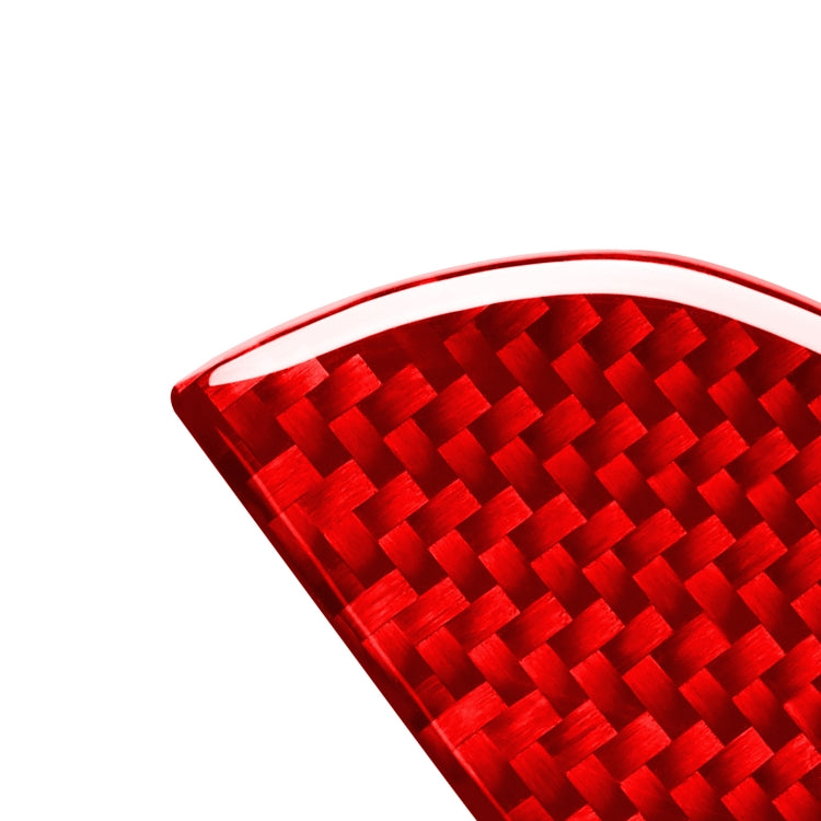 4 PCS / Set Carbon Fiber Car Inner Door Bowl Decorative Sticker for Toyota Corolla 2014-2018,Left and Right Drive Universal (Red) - Car Interior Mouldings by buy2fix | Online Shopping UK | buy2fix