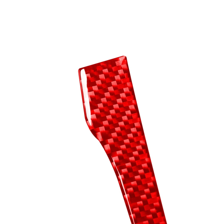 8 PCS / Set Carbon Fiber Car Outer Handle Decorative Sticker for Toyota Corolla 2014-2018,Left and Right Drive Universal(Red) by buy2fix