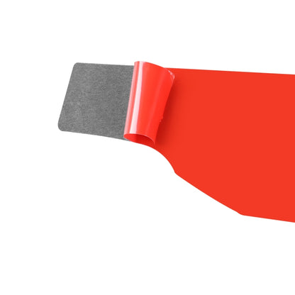 Carbon Fiber Car Headlight Switch Decorative Sticker for Toyota Corolla 2014-2018,Right Drive (Red) by buy2fix