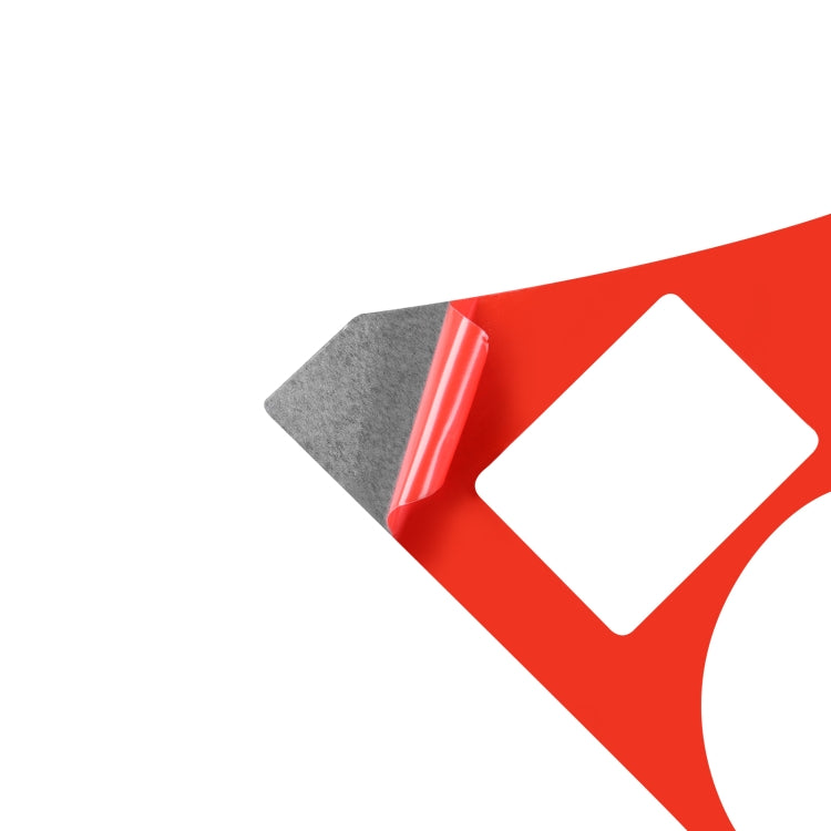 Carbon Fiber Car Cup Holder Panel A Decorative Sticker for Toyota Corolla 2014-2018,Right Drive (Red) by buy2fix