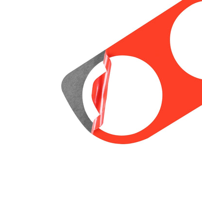 Carbon Fiber Car Air Conditioner Switch Panel B Decorative Sticker for Toyota Corolla 2014-2018,Left Drive (Red) by buy2fix