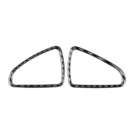 2 PCS / Set Carbon Fiber Car Dashboard Air Outlet Decorative Sticker for Mercedes-Benz B-Class 2019 / GLB 2020,Left and Right Drive Universal by buy2fix