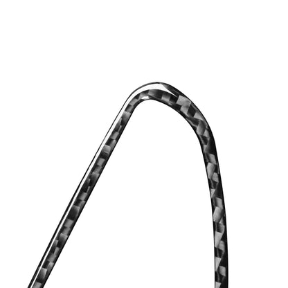 2 PCS / Set Carbon Fiber Car Dashboard Air Outlet Decorative Sticker for Mercedes-Benz B-Class 2019 / GLB 2020,Left and Right Drive Universal by buy2fix