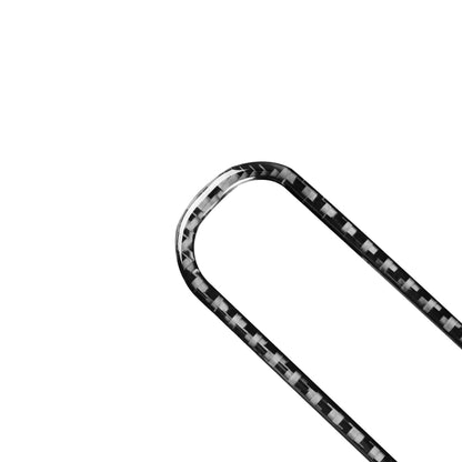 2 PCS / Set Carbon Fiber Car Glove Box Switch Decorative Sticker for Mercedes-Benz B-Class 2019 / GLB 2020,Left and Right Drive Universal by buy2fix