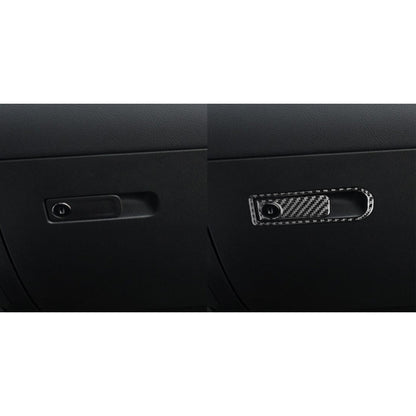 2 PCS / Set Carbon Fiber Car Glove Box Switch Decorative Sticker for Mercedes-Benz B-Class 2019 / GLB 2020,Left and Right Drive Universal by buy2fix
