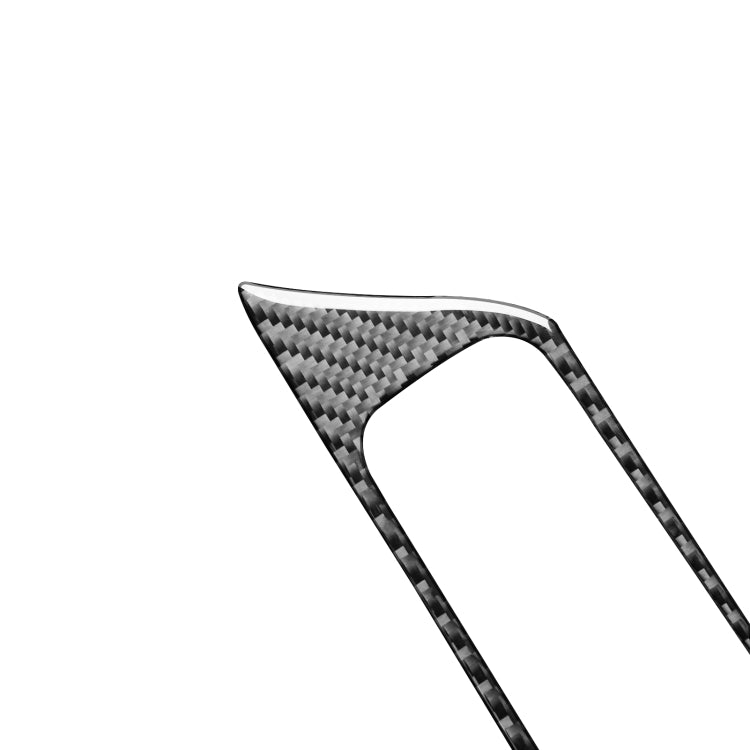 4 PCS / Set Carbon Fiber Car Glass Lift Switch Decorative Sticker for Mercedes-Benz B-Class 2019 / GLB 2020,Left Drive - Car Interior Mouldings by buy2fix | Online Shopping UK | buy2fix