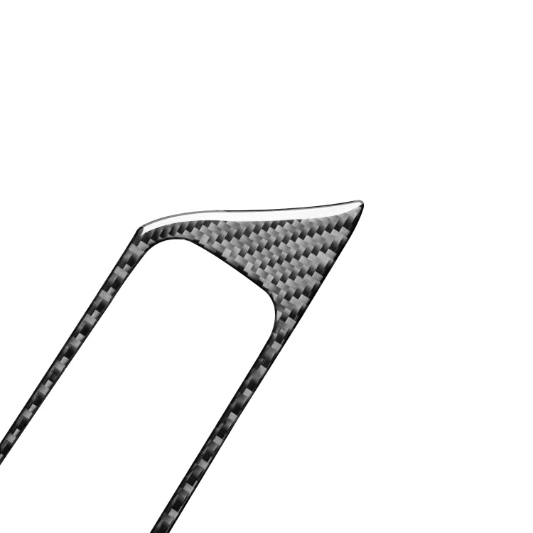 4 PCS / Set Carbon Fiber Car Glass Lift Switch Decorative Sticker for Mercedes-Benz B-Class 2019 / GLB 2020,Right Drive - Car Interior Mouldings by buy2fix | Online Shopping UK | buy2fix