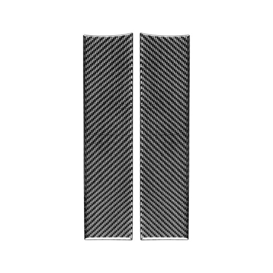 2 PCS / Set Carbon Fiber Car Armrest Box Panel Decorative Sticker for Mercedes-Benz B-Class 2019 / GLB 2020,Left and Right Drive Universal by buy2fix