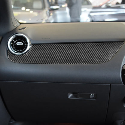 Carbon Fiber Car Co-pilot Control Panel Decorative Sticker for Mercedes-Benz B-Class 2019 / GLB 2020,Right Drive by buy2fix