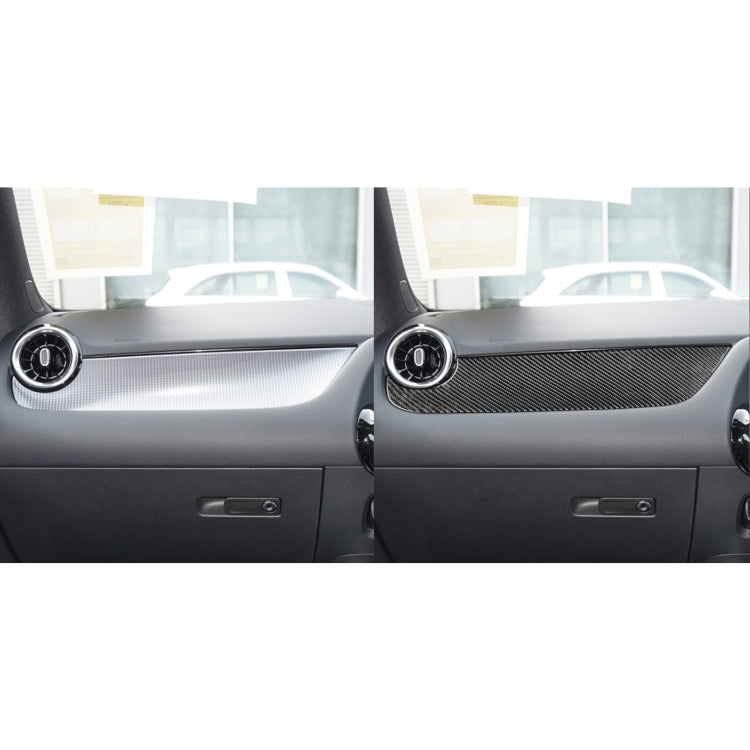 Carbon Fiber Car Co-pilot Control Panel Decorative Sticker for Mercedes-Benz B-Class 2019 / GLB 2020,Right Drive by buy2fix