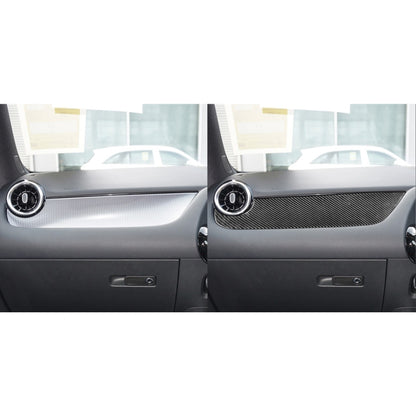 Carbon Fiber Car Co-pilot Control Panel Decorative Sticker for Mercedes-Benz B-Class 2019 / GLB 2020,Right Drive by buy2fix