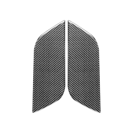 2 PCS / Set Carbon Fiber Car A Front Door Panel Decorative Sticker for Mercedes-Benz B-Class 2019,Left and Right Drive Universal by buy2fix