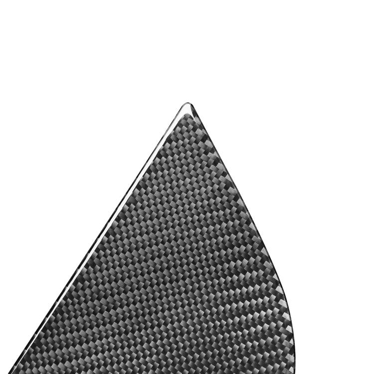 6 PCS / Set Carbon Fiber Car B Front Door Panel Decorative Sticker for Mercedes-Benz B-Class 2019,Left Drive by buy2fix