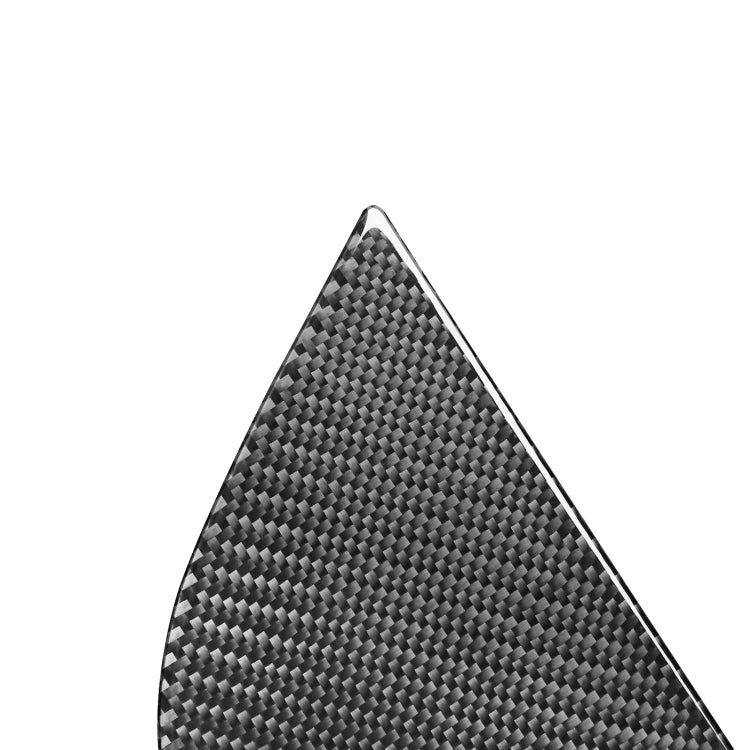 6 PCS / Set Carbon Fiber Car B Front Door Panel Decorative Sticker for Mercedes-Benz B-Class 2019,Right Drive by buy2fix