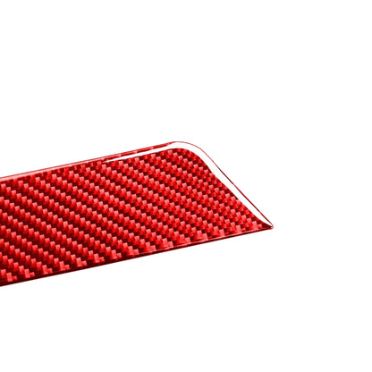 3 PCS / Set Carbon Fiber Car Center Console Strip Decorative Sticker for Toyota Tundra 2014-2018,Right Drive (Red) by buy2fix