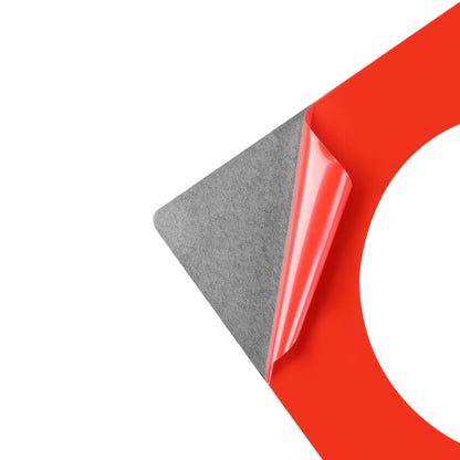 2 PCS / Set Carbon Fiber Car Central Control Storage Box Slot Mat Decorative Sticker for Toyota Tundra 2014-2018,Left and Right Drive Universal (Red) by buy2fix