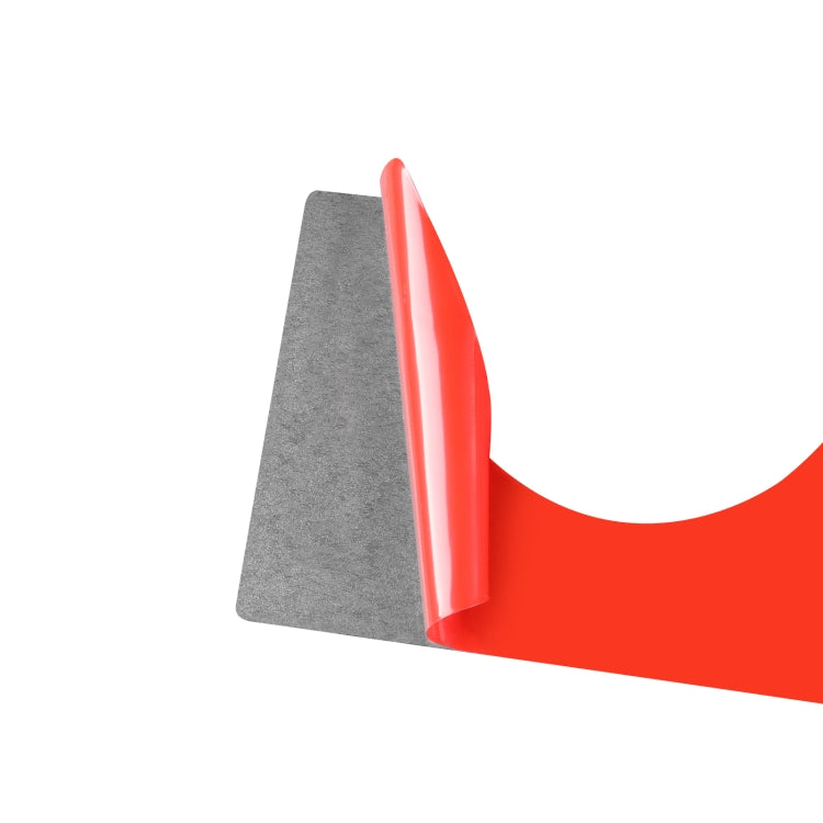 Carbon Fiber Car Central Control Air Conditioner Switch Panel Decorative Sticker for Toyota Tundra 2014-2018,Left and Right Drive Universal(Red) by buy2fix