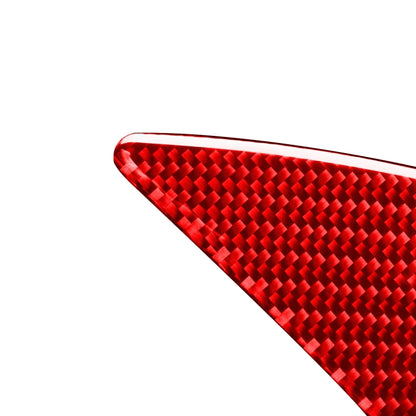 2 PCS / Set Carbon Fiber Car A-pillar Speaker Panel Decorative Sticker for Toyota Tundra 2014-2018,Left and Right Drive Universal (Red) by buy2fix