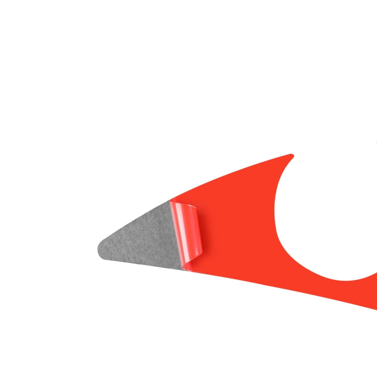 2 PCS / Set Carbon Fiber Car A-pillar Speaker Panel Decorative Sticker for Toyota Tundra 2014-2018,Left and Right Drive Universal (Red) by buy2fix