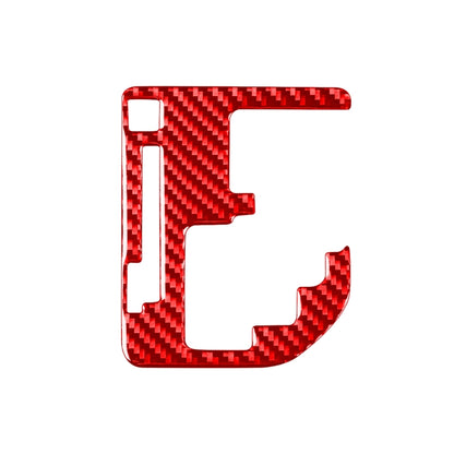 Carbon Fiber Car Gear Indication Decorative Sticker for Toyota Tundra 2014-2018,Left and Right Drive Universal (Red) by buy2fix