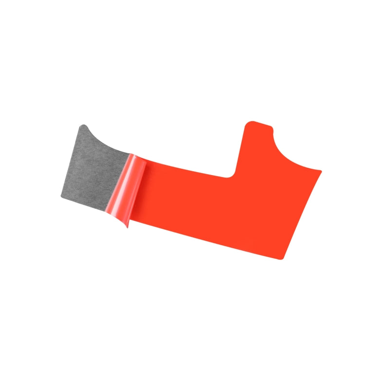 2 PCS / Set Carbon Fiber Car Dashboard Air Outlet Decorative Sticker for Toyota Tundra 2014-2018,Right Drive (Red) by buy2fix