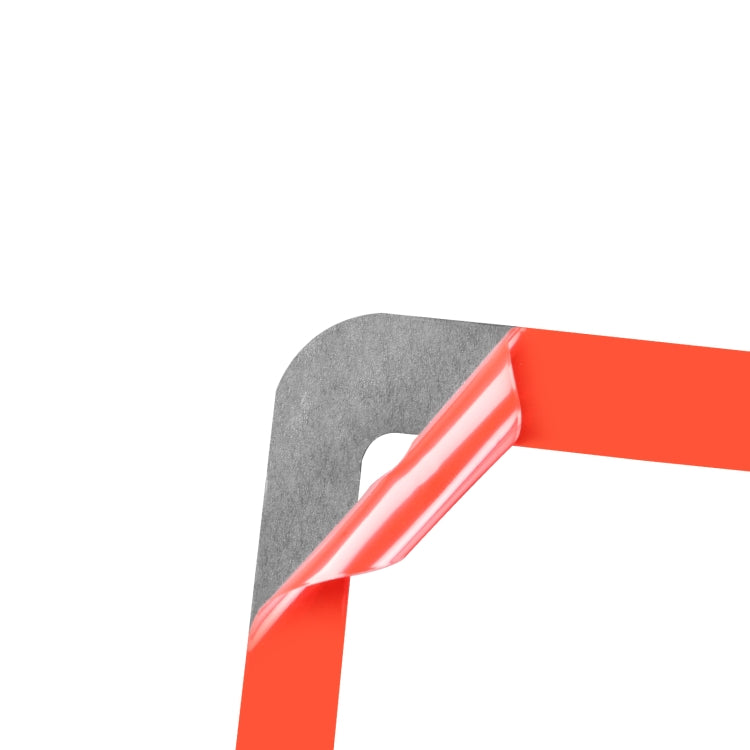 4 PCS / Set Carbon Fiber Car Rear Seat Adjustment Panel Decorative Sticker for Toyota Tundra 2014-2018,Left and Right Drive Universal (Red) by buy2fix