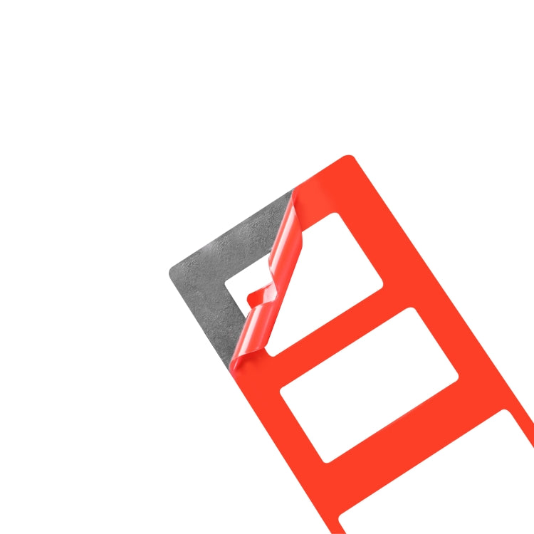 Carbon Fiber Car Headlight Height Adjustment Switch Decorative Sticker for Toyota Tundra 2014-2018,Left and Right Drive Universal (Red) by buy2fix