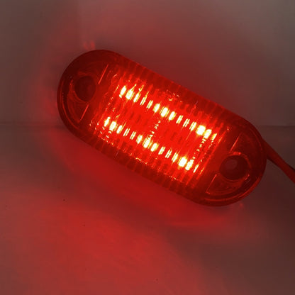 10 PCS MK-019 Car / Truck 6LEDs Side Marker Indicator Lights Bulb Lamp (Red Light) - Clearance Lights by buy2fix | Online Shopping UK | buy2fix