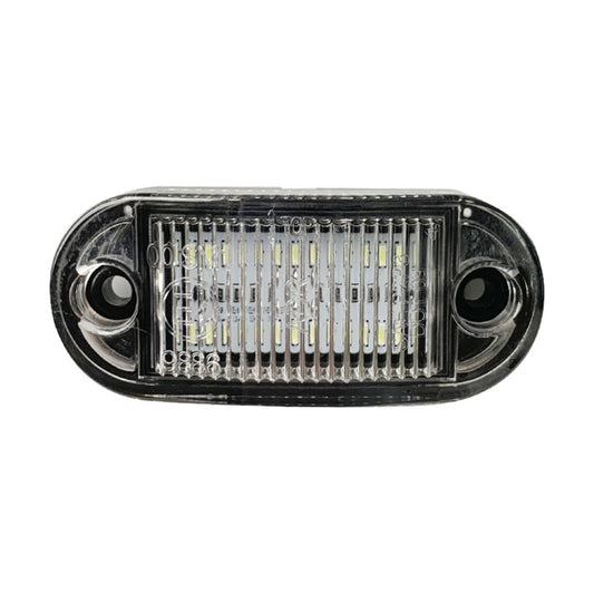 10 PCS MK-019 Car / Truck 6LEDs Side Marker Indicator Lights Bulb Lamp (White Light) - Clearance Lights by buy2fix | Online Shopping UK | buy2fix