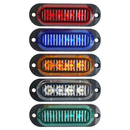 5 PCS MK-087 Car / Truck 4LEDs Side Marker Indicator Lights Bulb Lamp (Blue Light) - Clearance Lights by buy2fix | Online Shopping UK | buy2fix