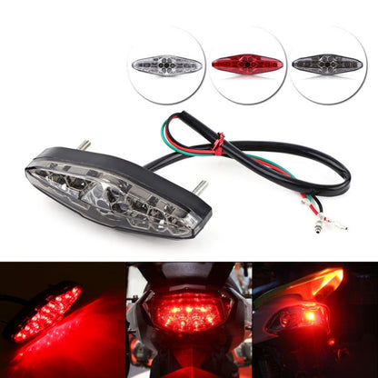2 PCS KC-WD-NEW-3X Motorcycle LED Brake Light Running Lamp (Red) - Signal Lights by buy2fix | Online Shopping UK | buy2fix