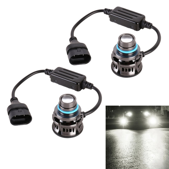 1 Pair 9005 27W / DC12V Car Aluminum Alloy LED Headlight (White Light)