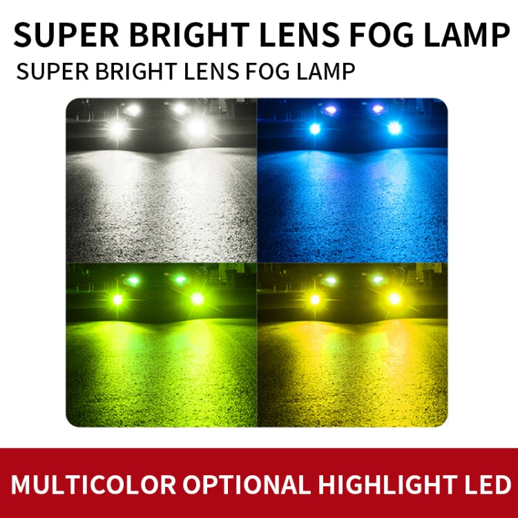 1 Pair 9005 27W / DC12V Car Aluminum Alloy LED Headlight (Blue Light) - LED Headlamps by buy2fix | Online Shopping UK | buy2fix