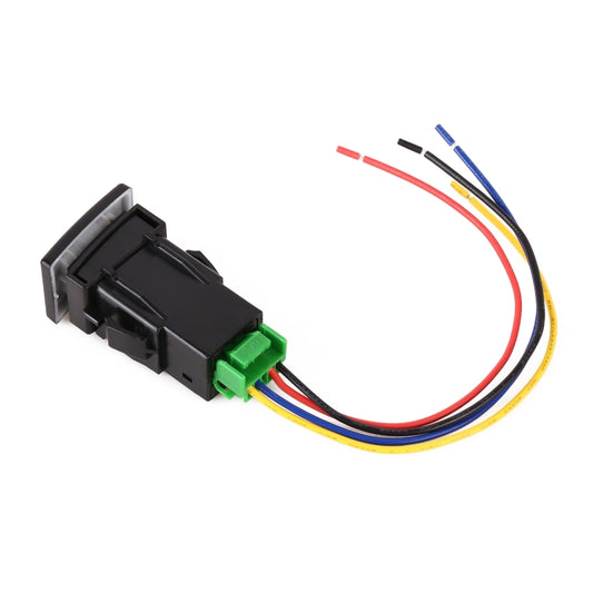 TS-16 Car Fog Light On-Off Button Switch with Cable for Isuzu mu-X - Car Switches by buy2fix | Online Shopping UK | buy2fix