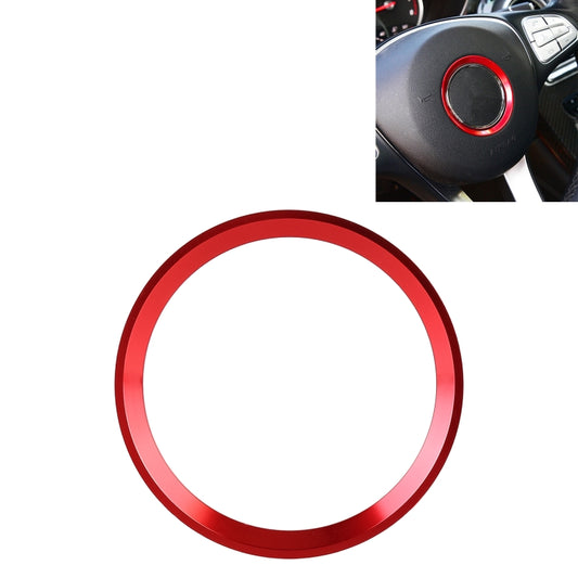 Car Steering Wheel Decorative Ring Cover for Mercedes-Benz,Inner Diameter: 5.6cm (Red) - Decoration Rings by buy2fix | Online Shopping UK | buy2fix