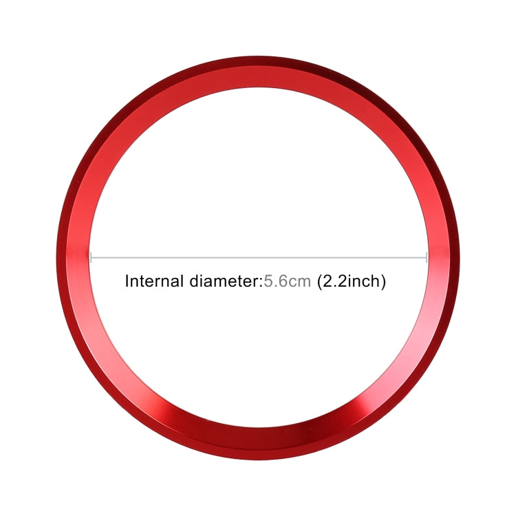 Car Steering Wheel Decorative Ring Cover for Mercedes-Benz,Inner Diameter: 5.6cm (Red) - Decoration Rings by buy2fix | Online Shopping UK | buy2fix