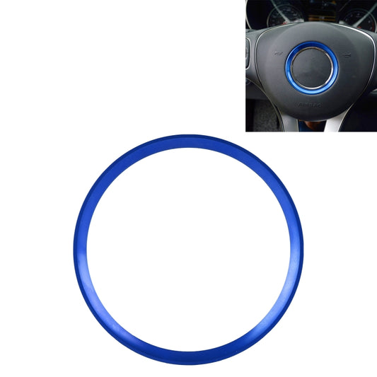 Car Steering Wheel Decorative Ring Cover for Mercedes-Benz,Inner Diameter: 5.8cm (Blue) - Decoration Rings by buy2fix | Online Shopping UK | buy2fix
