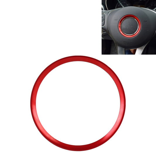 Car Steering Wheel Decorative Ring Cover for Mercedes-Benz,Inner Diameter: 5.8cm (Red) - Decoration Rings by buy2fix | Online Shopping UK | buy2fix