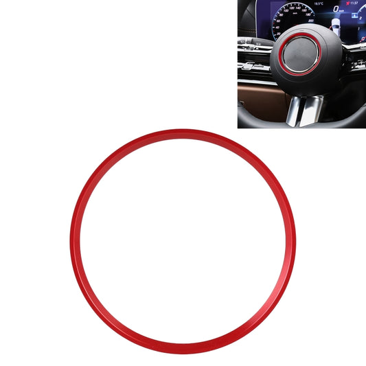 Car Steering Wheel Decorative Ring Cover for Mercedes-Benz,Inner Diameter: 7.2cm (Red) - Decoration Rings by buy2fix | Online Shopping UK | buy2fix